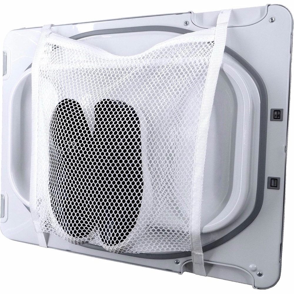 S&T INC. Sneaker Dryer Bag, Dryer Door Shoe Net with Elastic Straps, Sneaker Bag